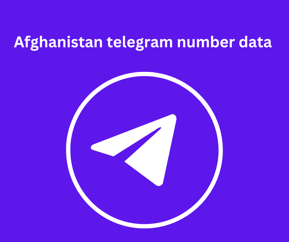 Afghanistan telegram number data